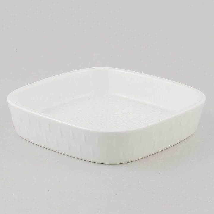 グナー・ニールンド Dominoシリーズ 白のディッシュ  Bowl 1960年代  15cm (3)