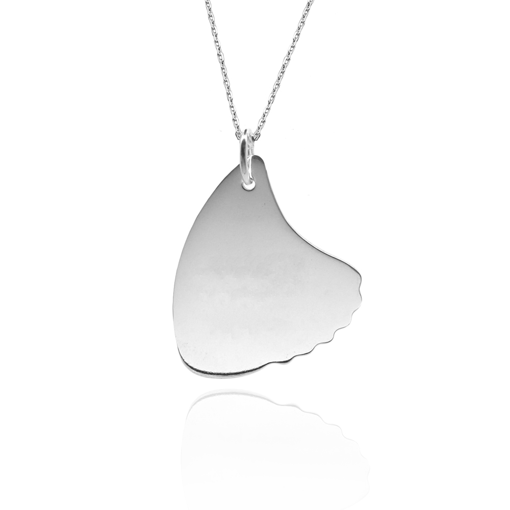 Sterling Silver Plectrum Shark fin - 2
