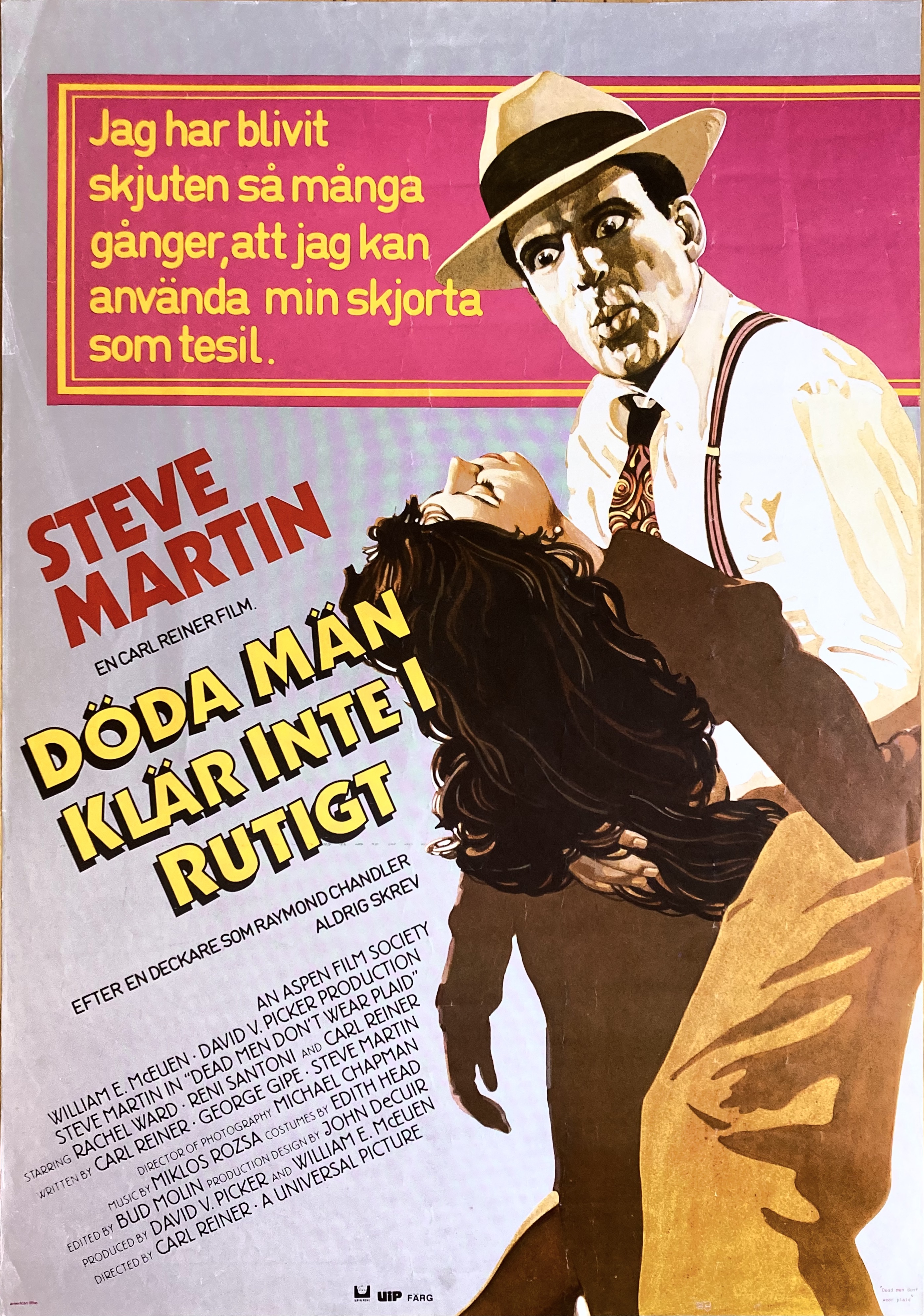 DÖDA MÄN KLÄR INTE I RUTIGT (1982)