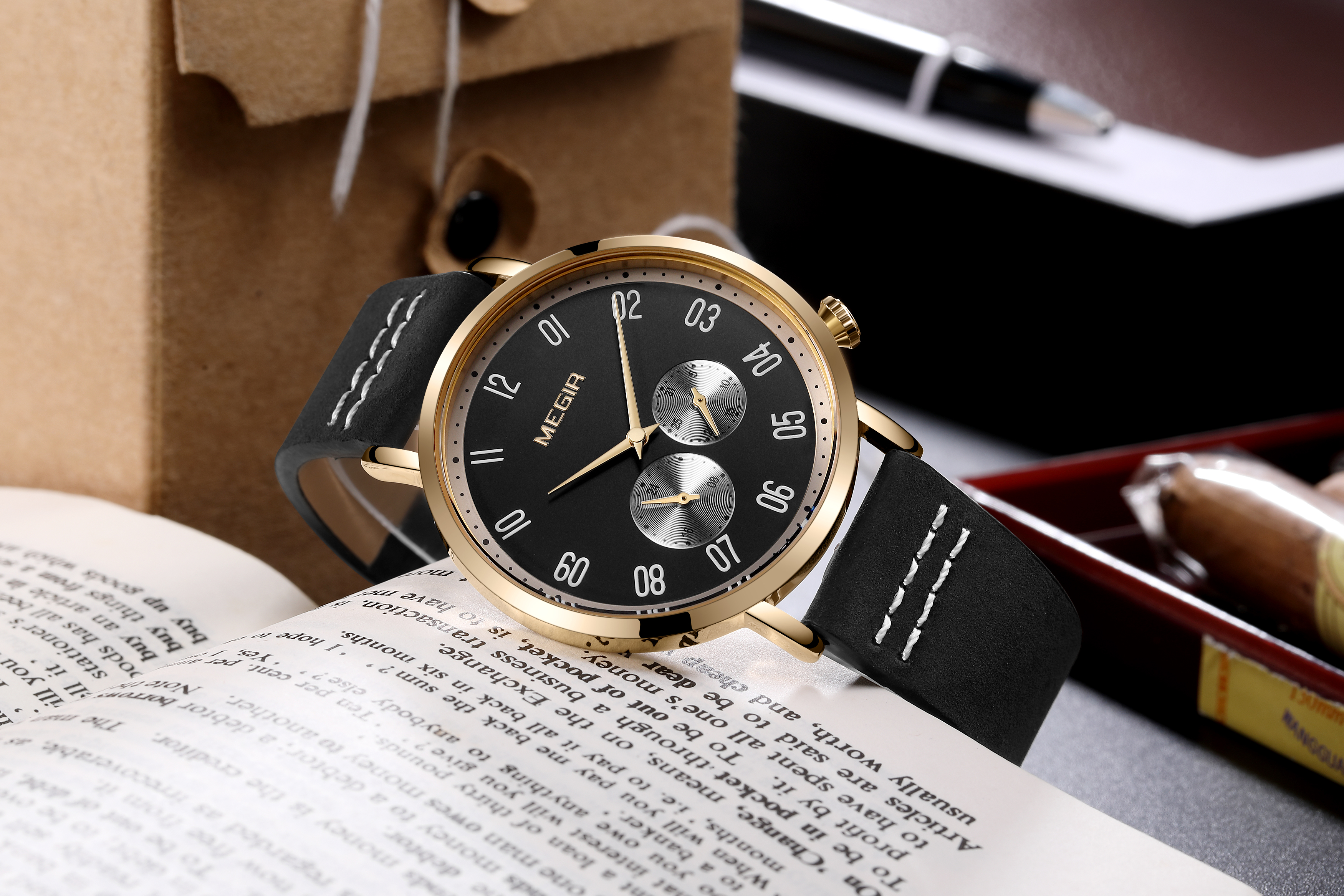 Megir Galant Gold Black - 6
