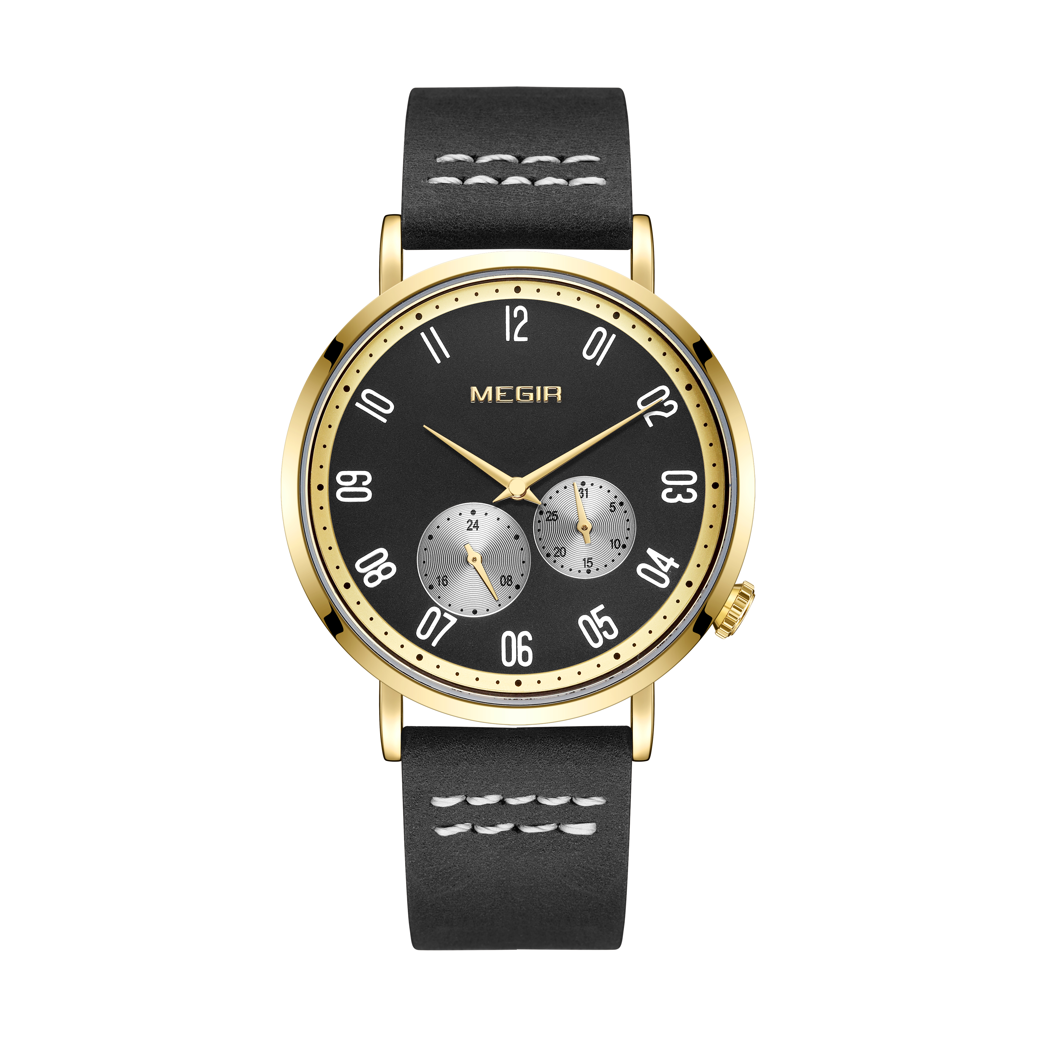Buy G GALLANTGallant Men's Watch Classic Dress Watches with Leather Strap  Meca-Quartz Watch for Men 5ATM Waterproof Luxury Vintage Minimalist Casual  Wristwatch 41mm Online at desertcartINDIA