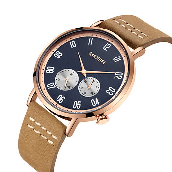 Megir Galant Rose Gold Blue