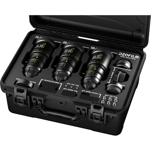 DZOFilm Pictor T2.8 Super35 Zoom 3-Lens Bundle (PL & EF Mount) - 2
