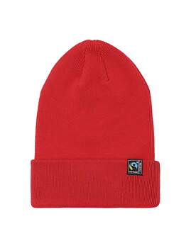 Classic Beanie, Unisex, Red, Neutral, Fairtrade & Organic GOTS