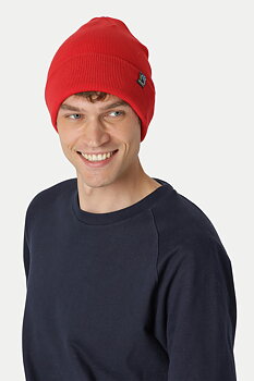 Classic Beanie, Unisex, Red, Neutral, Fairtrade & Organic GOTS