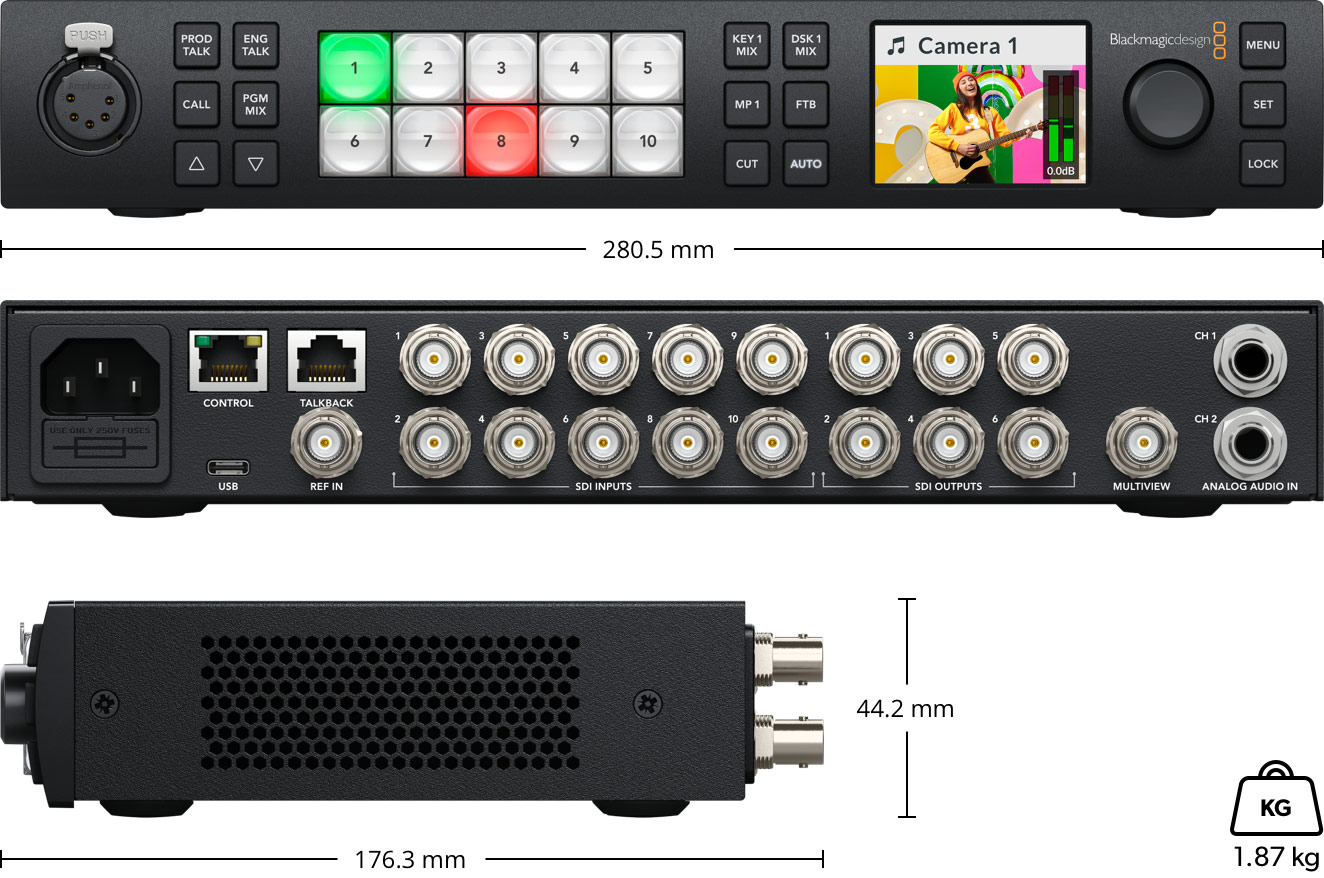 Blackmagic ATEM 1 M/E Constellation HD - 2