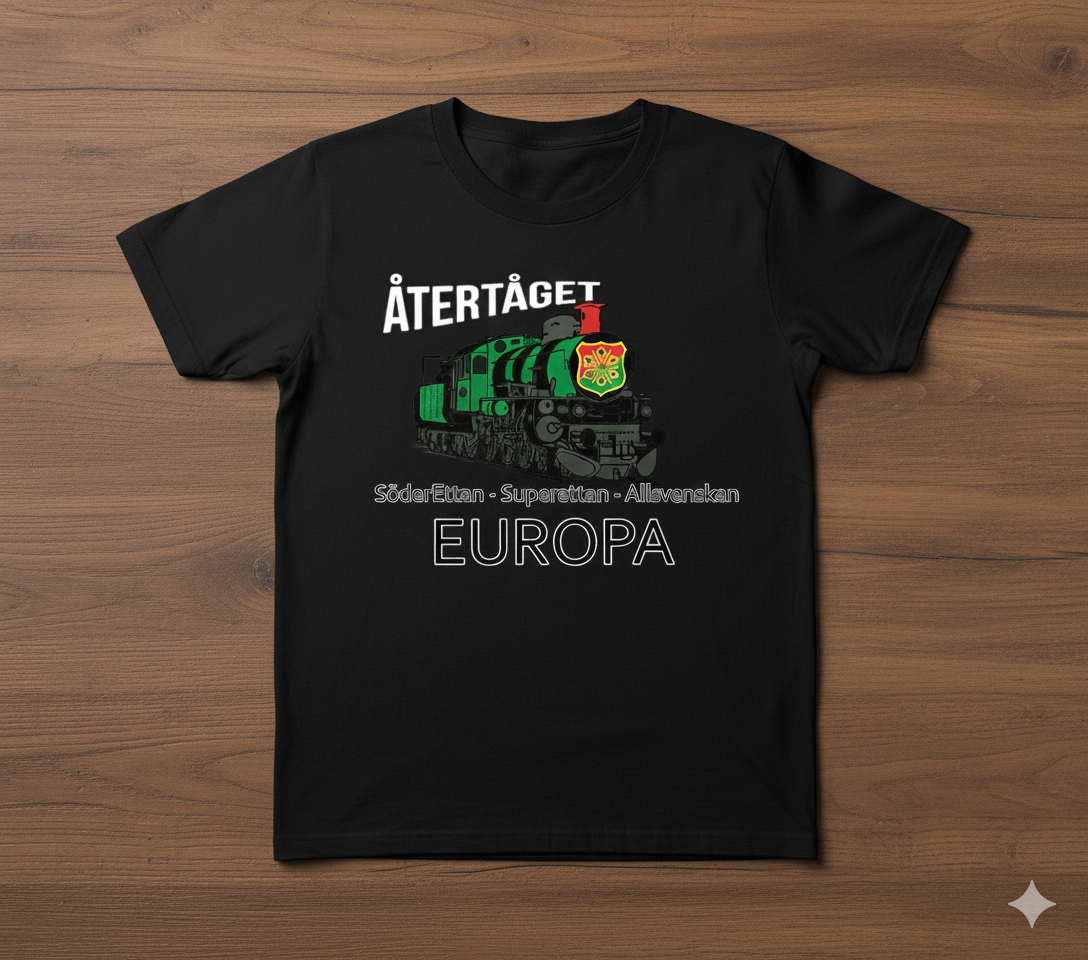 T-shirt, Återtåget