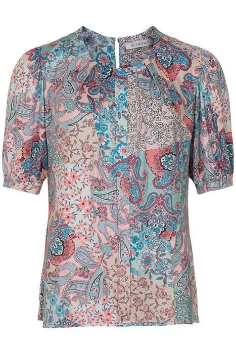In Front - Marcia Blouse Light Blue