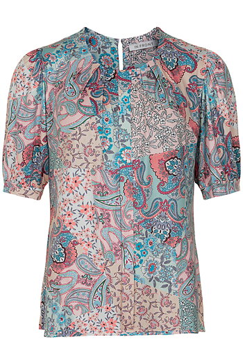 In Front - Marcia Blouse Light Blue