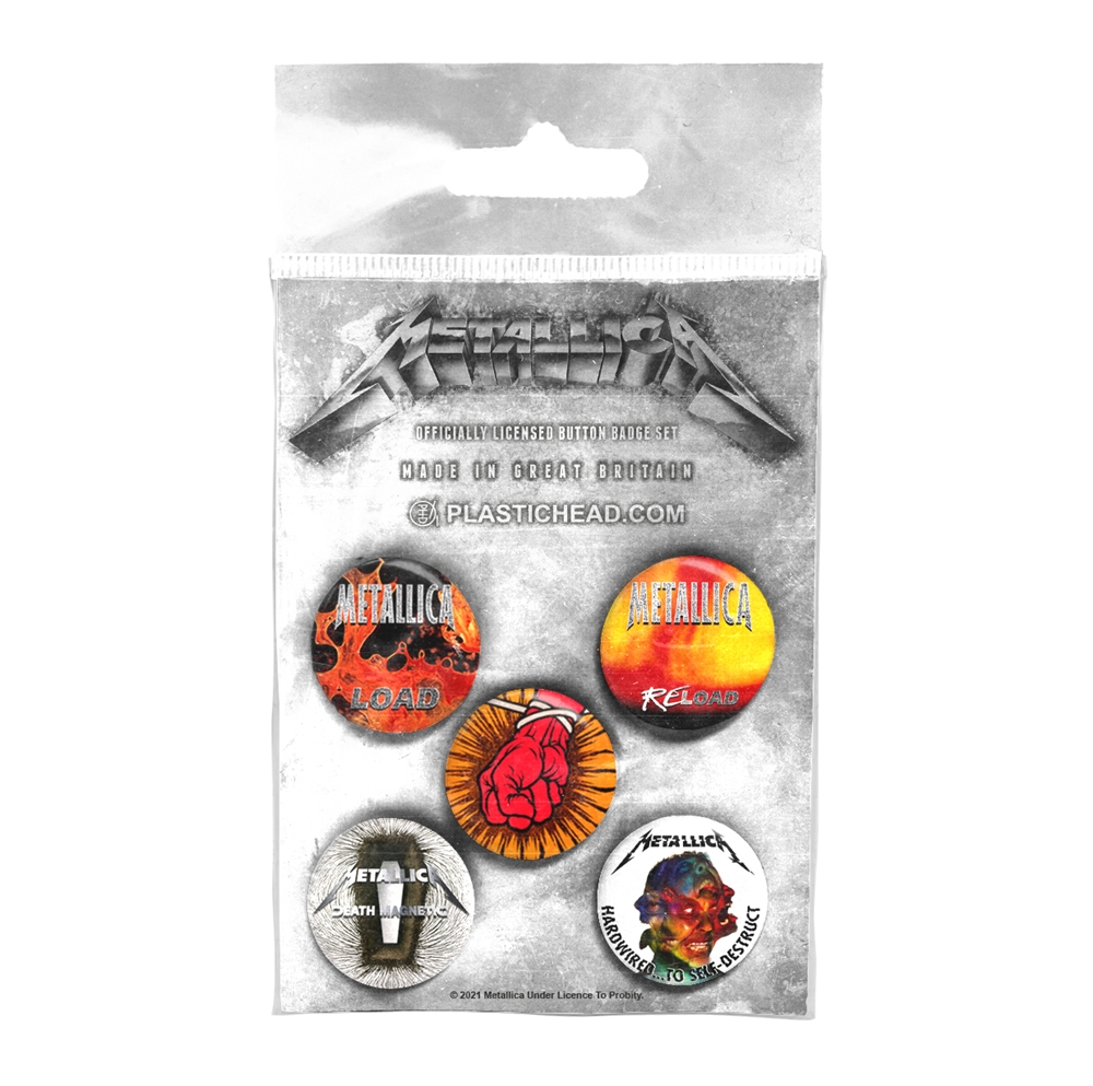 Metallica Hardwired Badge Pack