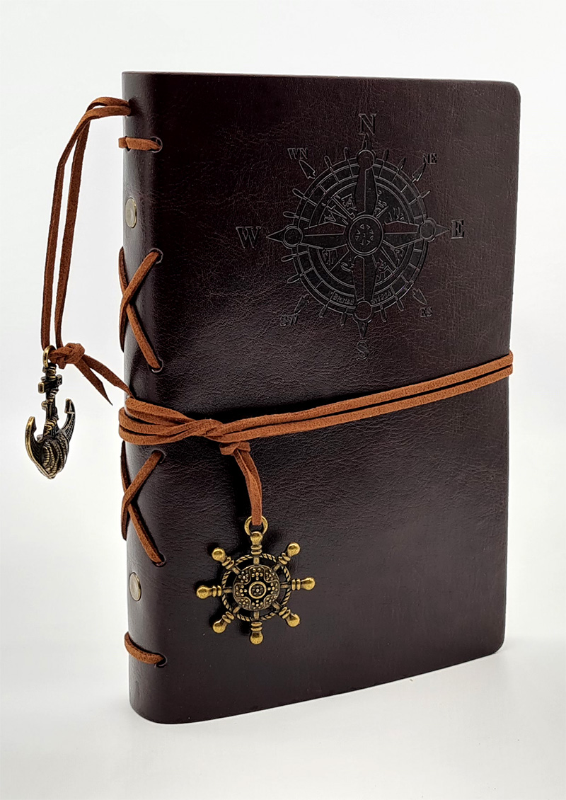 Journal Traveller Dark Brown 18,5cm - 2