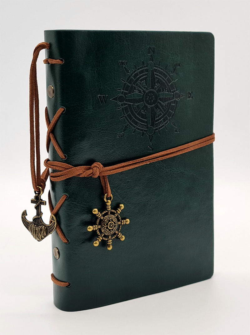 Journal Traveller Green 18,5cm - 2