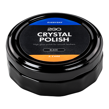 2GO Crystal Polish Skoputs Svart - 50ml