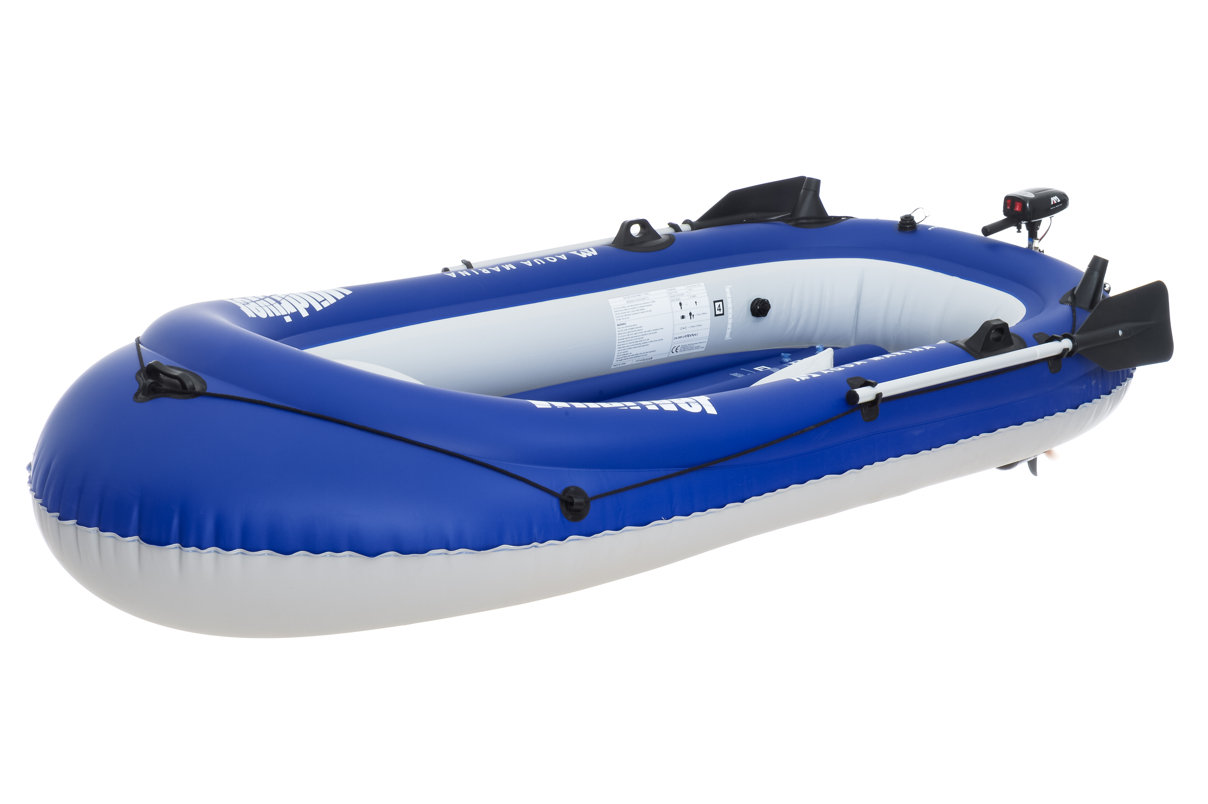 Aqua Marina Wild River Inflatable Boat With Trolling Motor