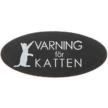 Varning för katten