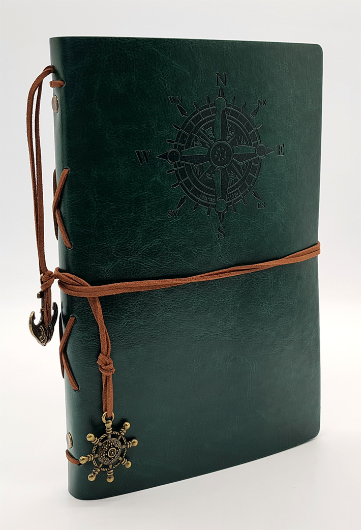 Journal Traveller Green 23,5cm - 2