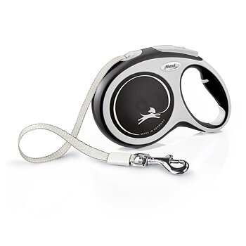 Flexi New COMFORT - Small - 5 Meter tape - Black