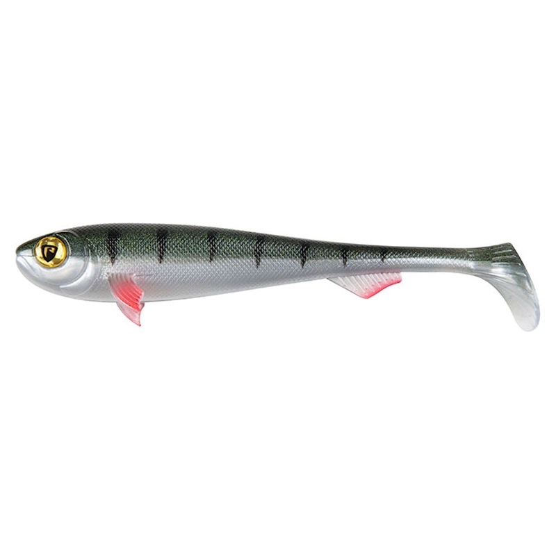 naturtrogen jigg på 23cm. har en otroligt förförisk gång och finish. En riktigt bra gäddjigg som kan tacklas med både shallow eller tyngre tackel. natural perch