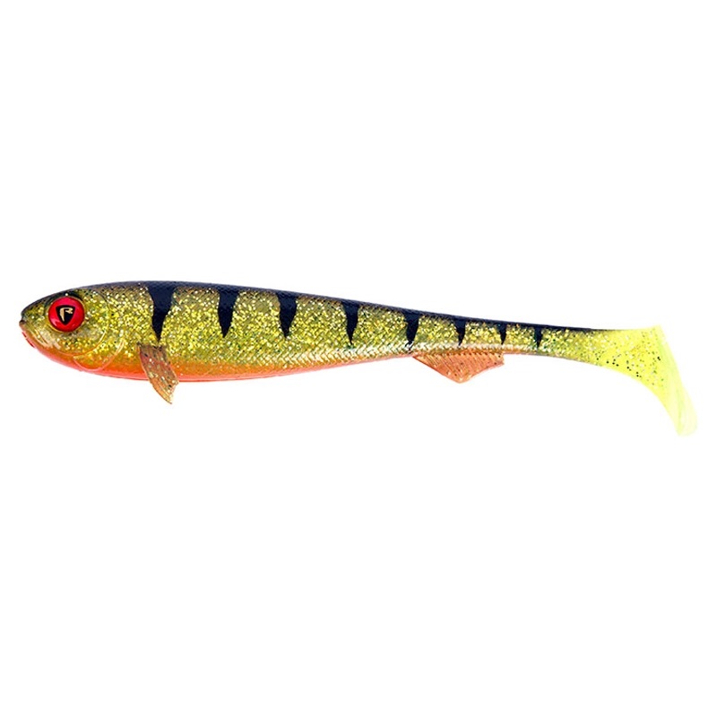naturtrogen jigg på 23cm. har en otroligt förförisk gång och finish. En riktigt bra gäddjigg som kan tacklas med både shallow eller tyngre tackel. hot perch