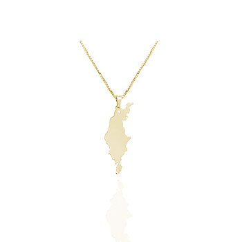 14K Gold Gotland Necklace