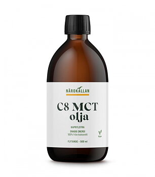 C8 MCT Olja 500ml, Närokällan