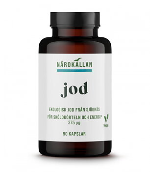 Jod Ekologisk 90 kapslar Närokällan