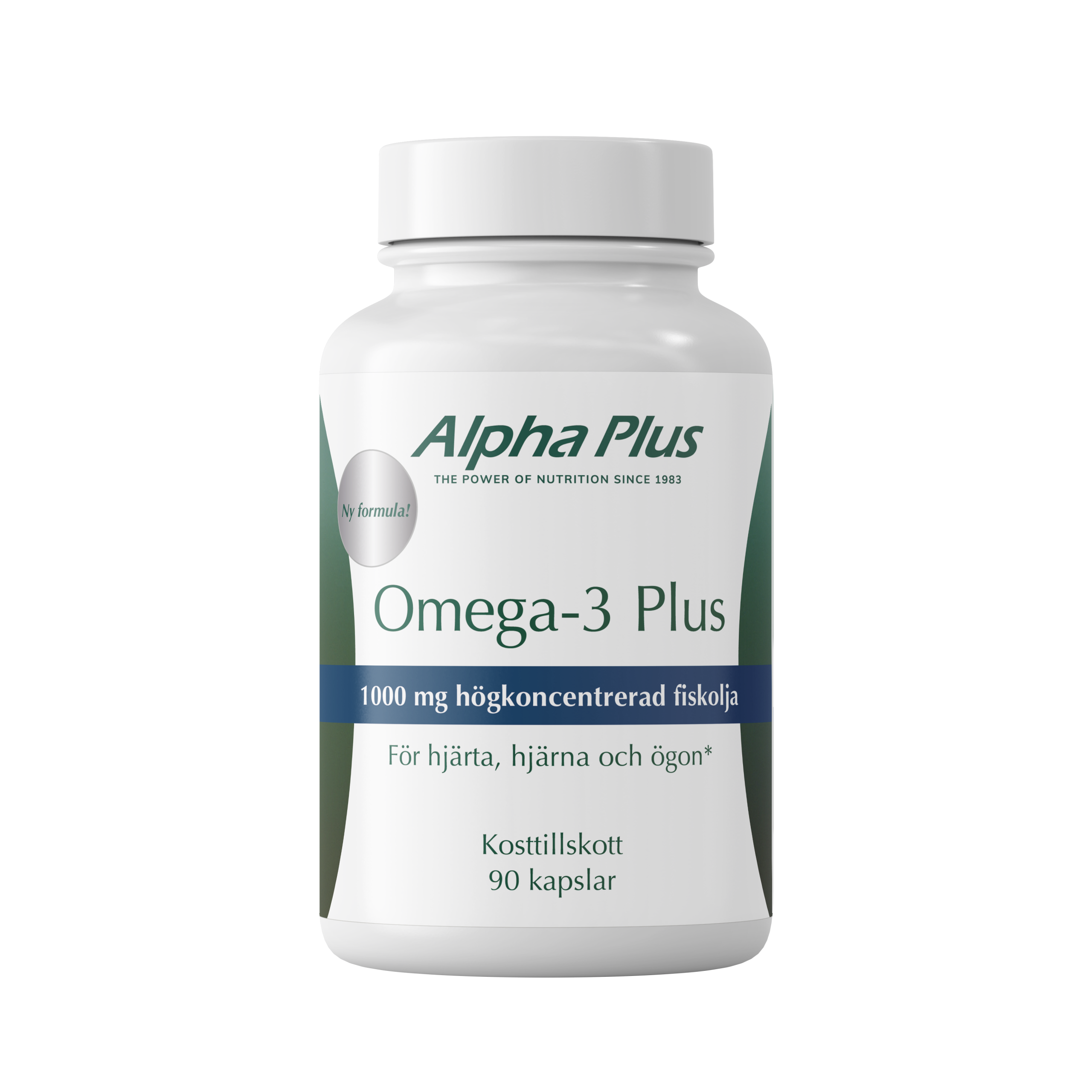 Omega 3 plus Fiskolja 75kapslar, 1200mg