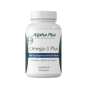 Omega 3 plus Fiskolja 75kapslar, 1200mg