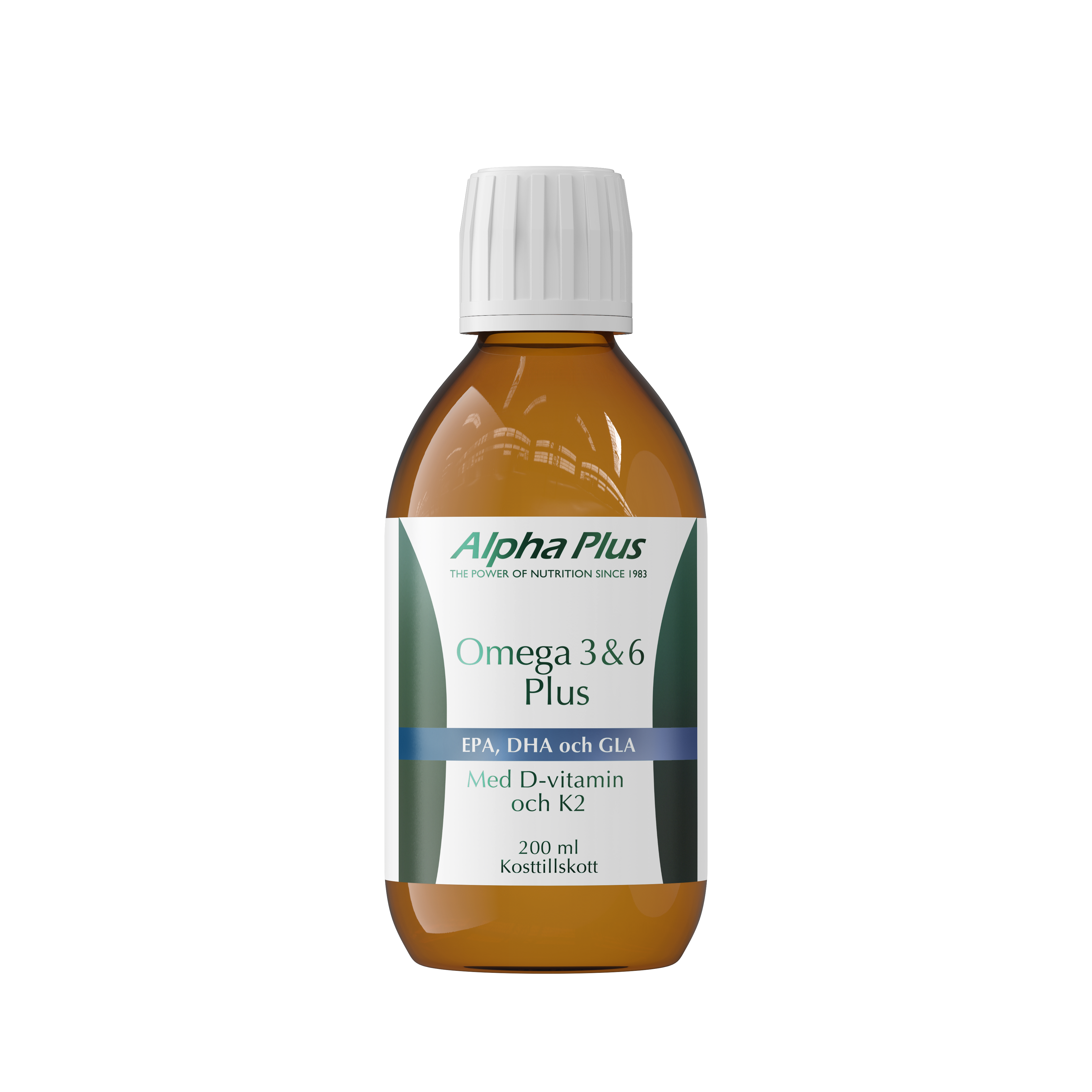 Omega 3 & 6 Plus 200 ml , Alpha Plus
