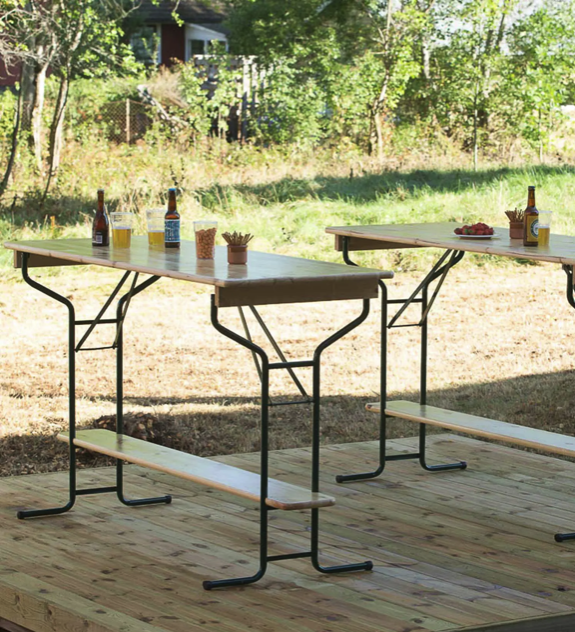 Bänksets ståbord 180 cm - 2