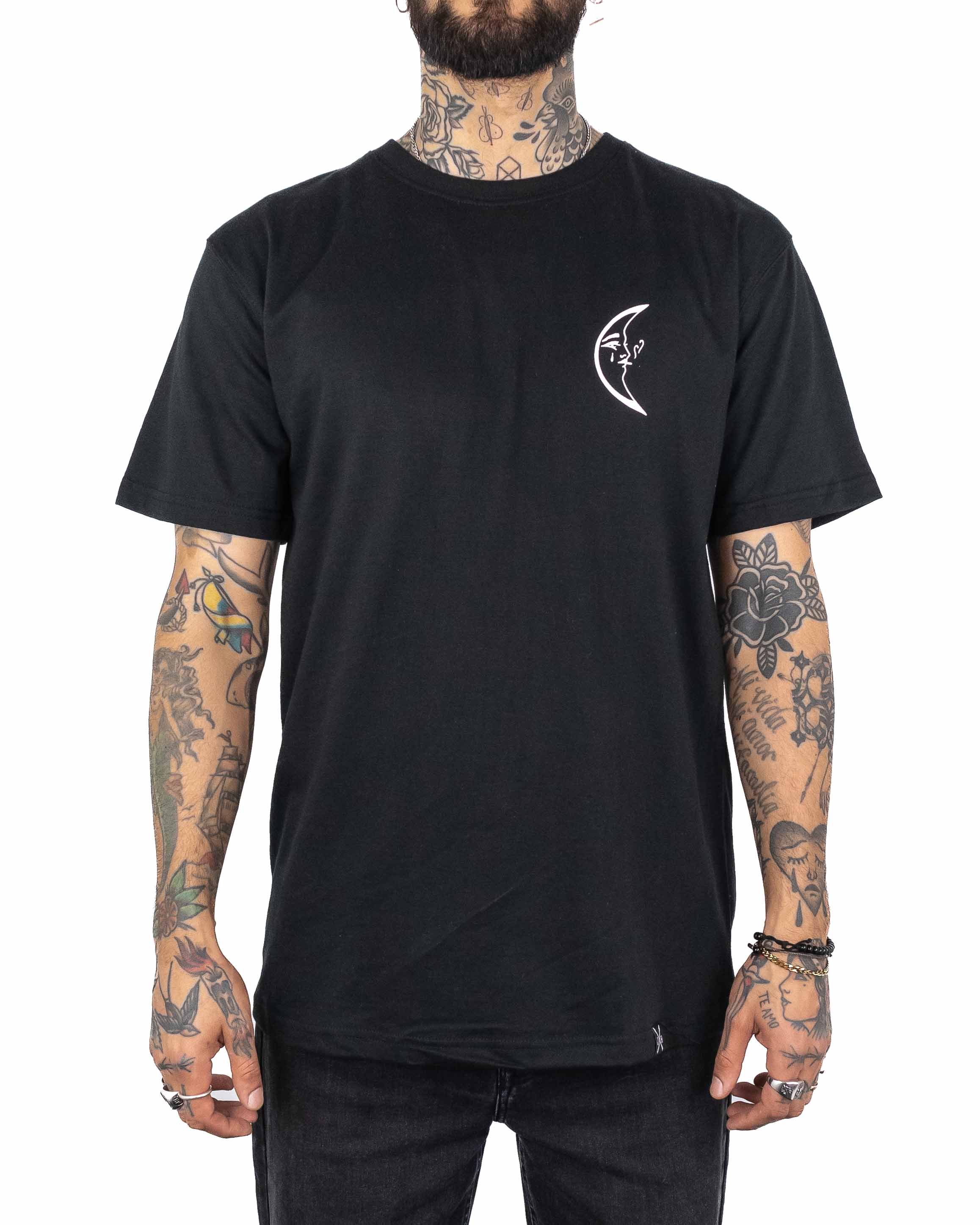 Jernhest - Spilled Tee Black - 3