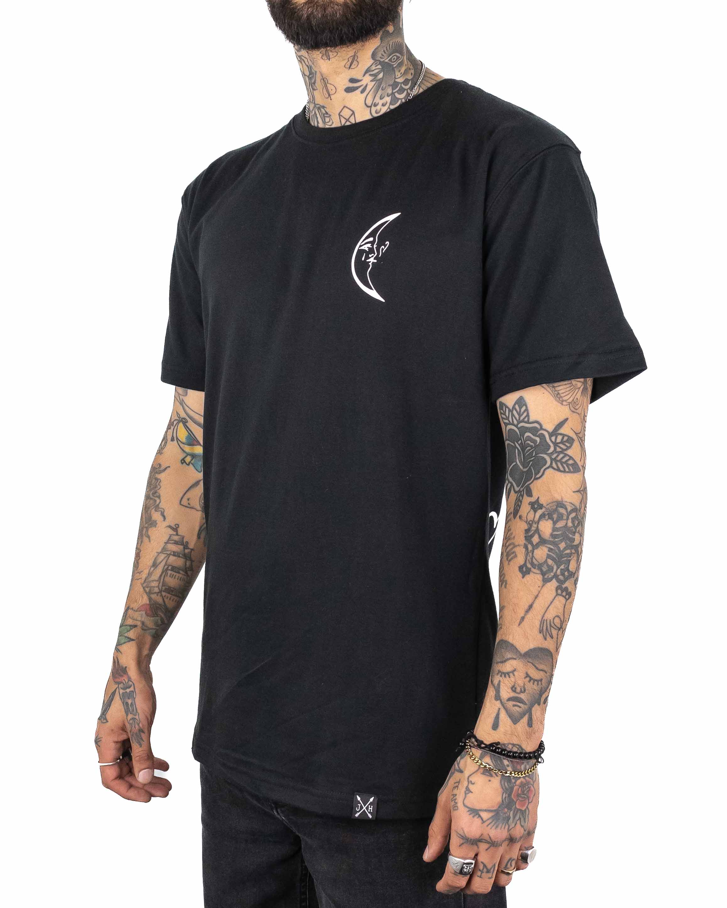 Jernhest - Spilled Tee Black - 4