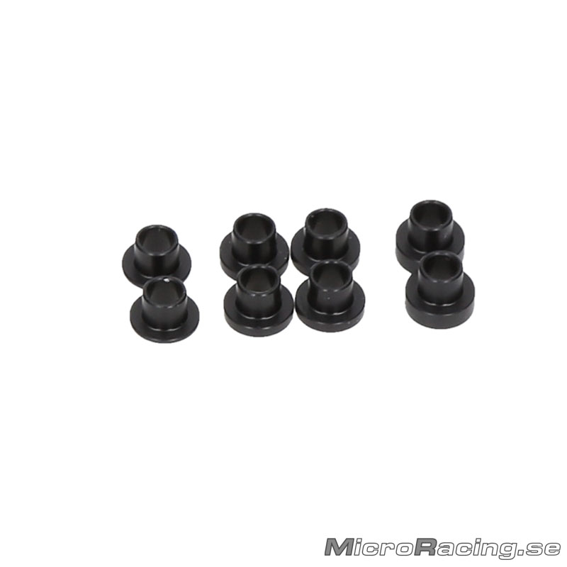 DEAL* HB RACING - Styr Block Bussning Set, 2st +1mm / 4st 2mm / 2st +3mm