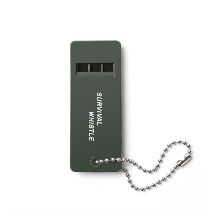 Multi audio survival whistle överlevnads visselpipa Color: Army green - 2
