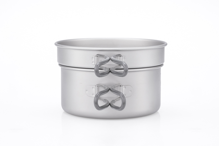 2-Piece Titanium pot and Pan Cook Set 950+600 - 4