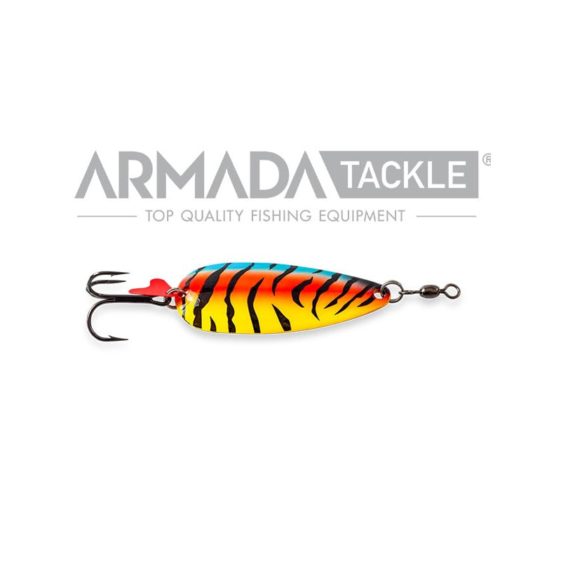 Armada Skeddrag Zebra Spoon 20g Parrot