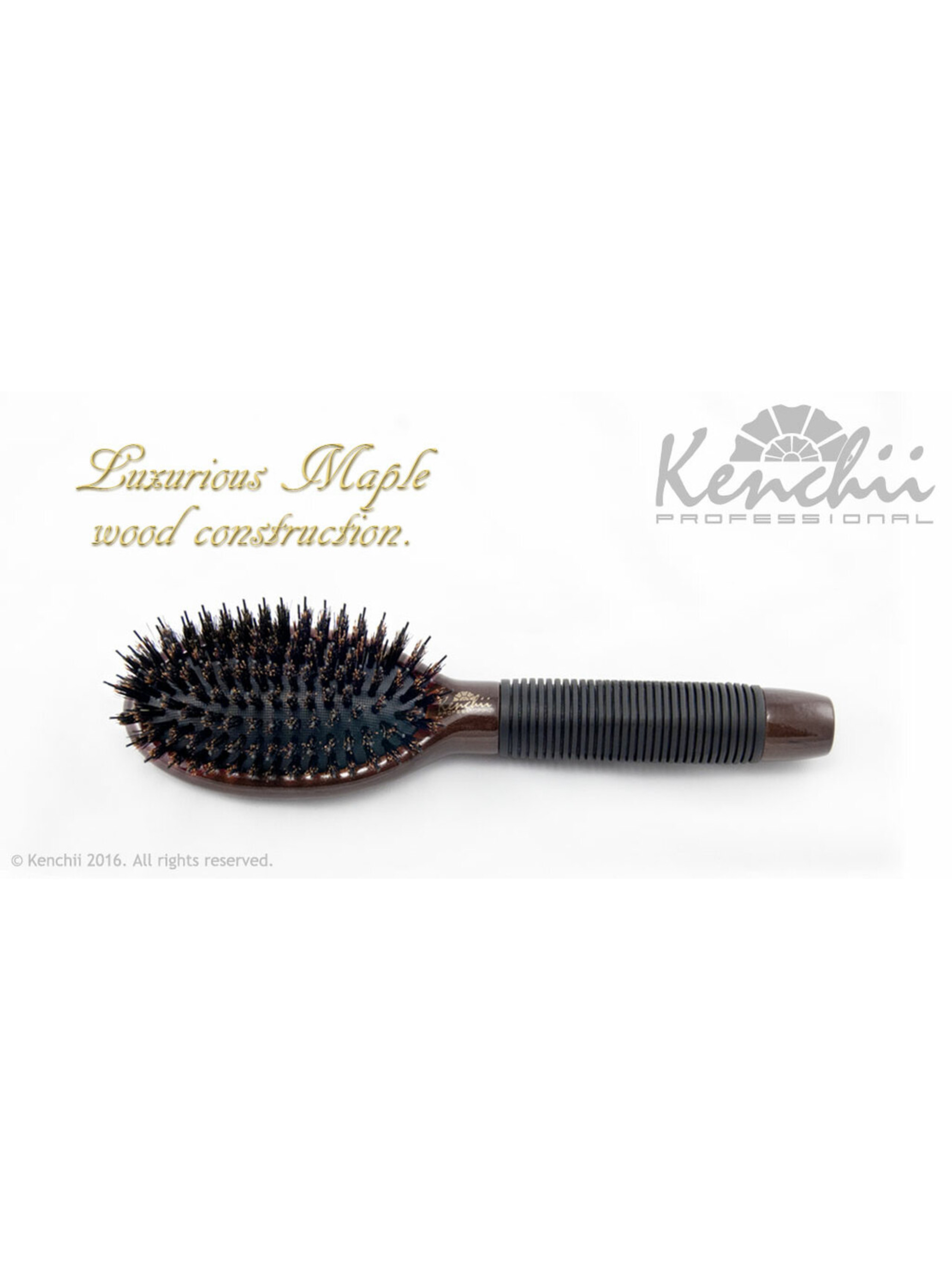 KENCHII Boar Nylon Brush Small ALWAYS YOUR FRIEND