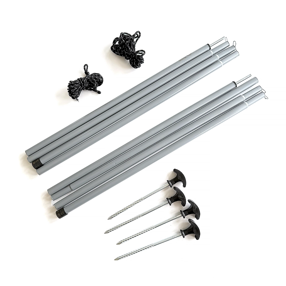 Coolpets silver shade mate set - 4