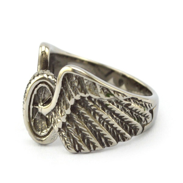 Wheel & Wings Ring. - 2