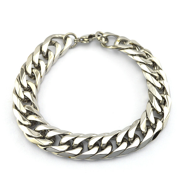 Pansarlänk Grov Unisex. (225x15x5 mm ) - 2