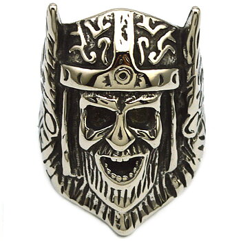 #Viking Skull Ring.