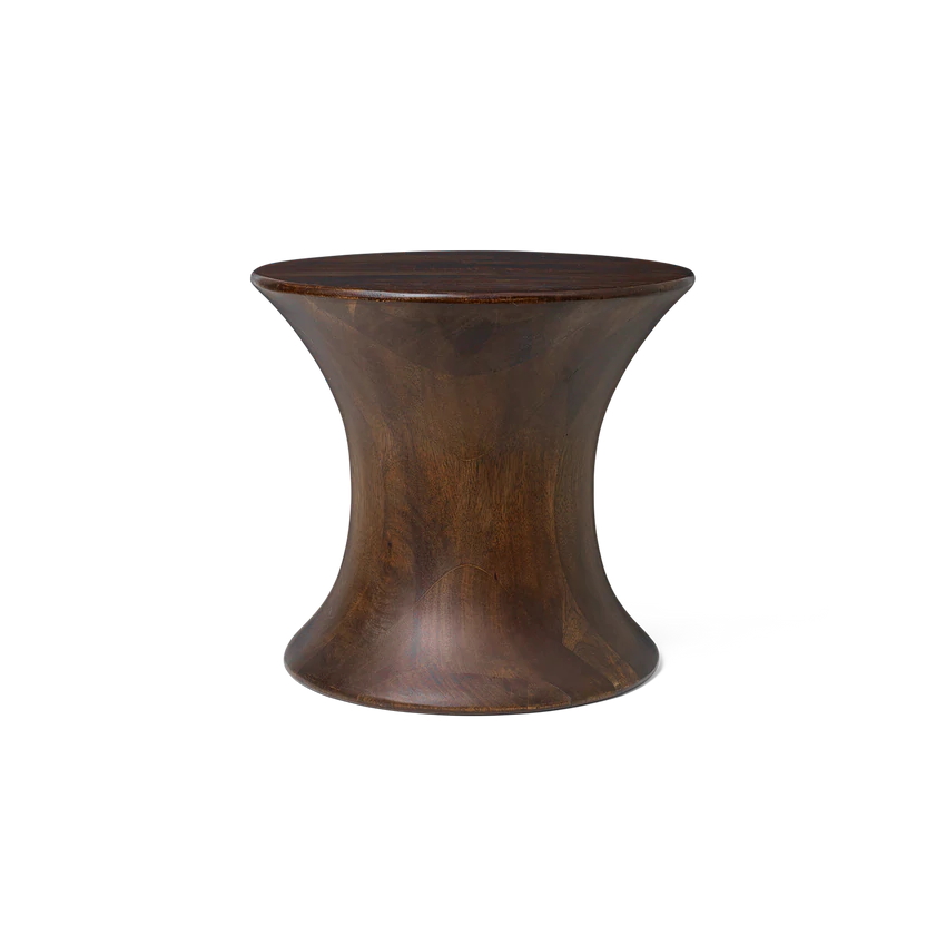 Spin Stool Pall mörkt trä Ferm Living