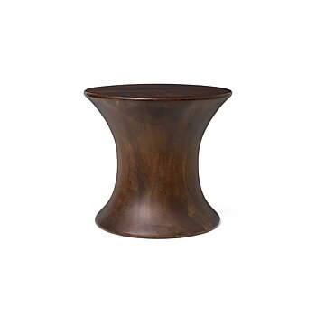Spin Stool Pall mörkt trä Ferm Living