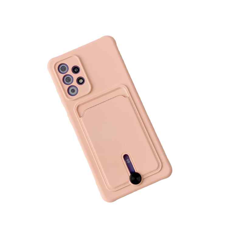 Samsung Galaxy A52 / Samsung Galaxy A52s 5G Case - Microfiber Silicone with Card Holder - 6
