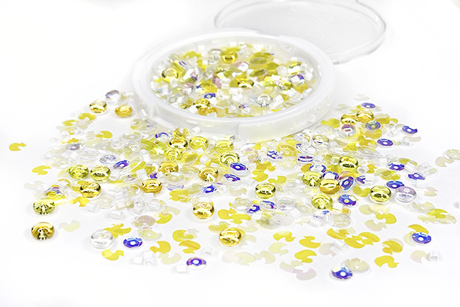 PICKET FENCE STUDIOS -Rubber Duckies Sequin Mix  - 2