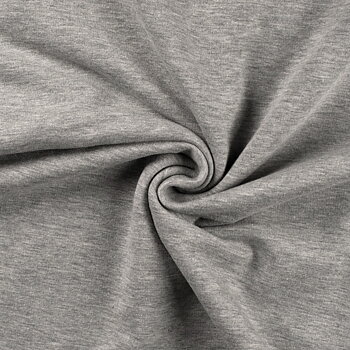 COLLEGE - LIGHT GRAY MELANGE BRUSHED