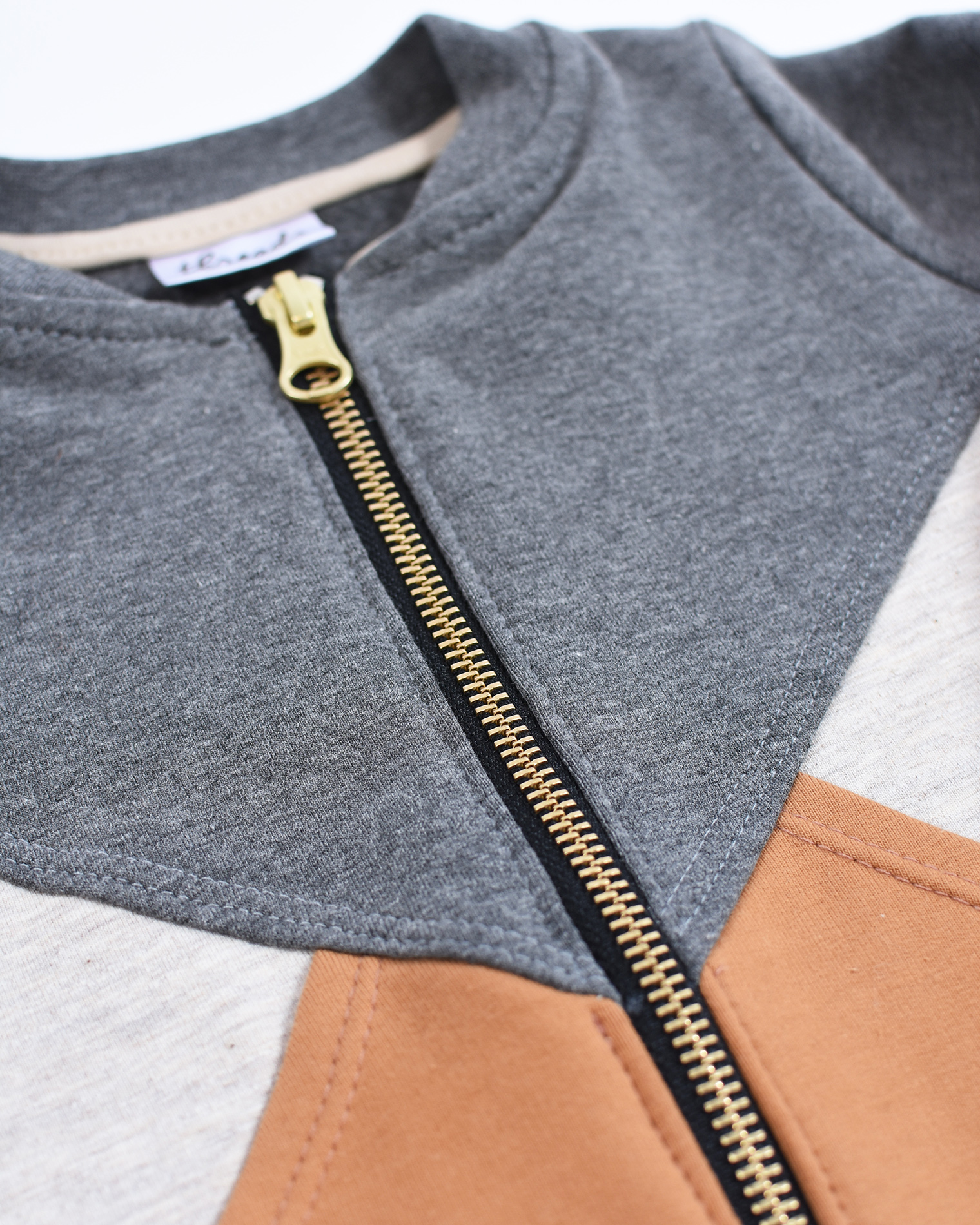 COLLEGE - GRAY MELANGE BRUSHED - 4