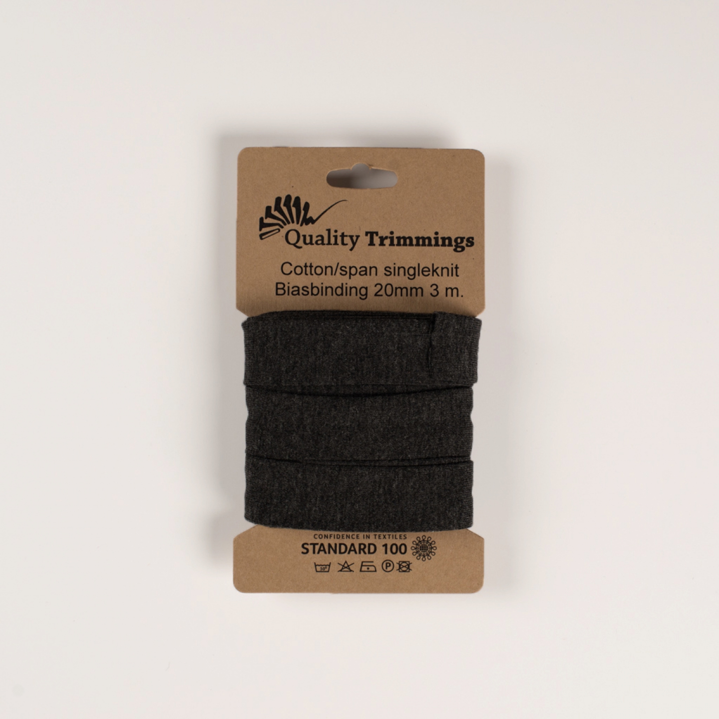 JERSEY SNEDSLÅ - CHARCOAL MELANGE