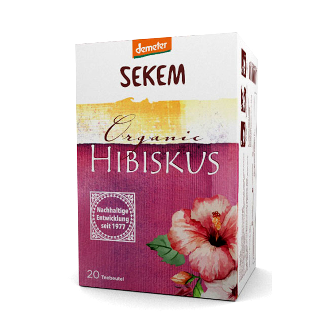 Hibiskuste Biodynamisk, 20p, Sekem