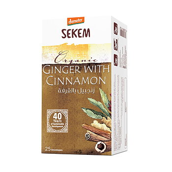 Kanel & Ingefärs-te biodnamisk 20p, Sekem